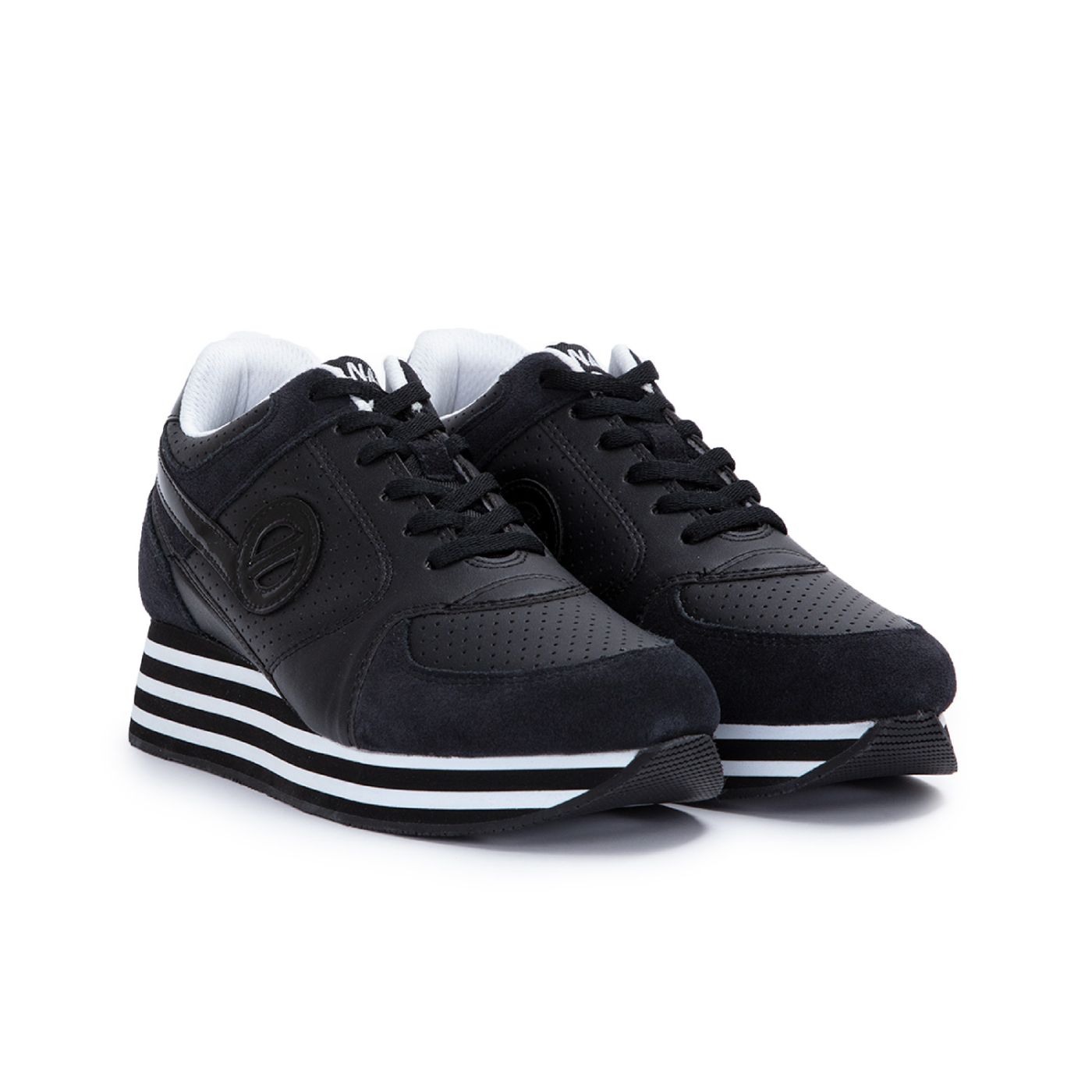 PARKO JOGGER - NAP.PERF/SUEDE - BLACK